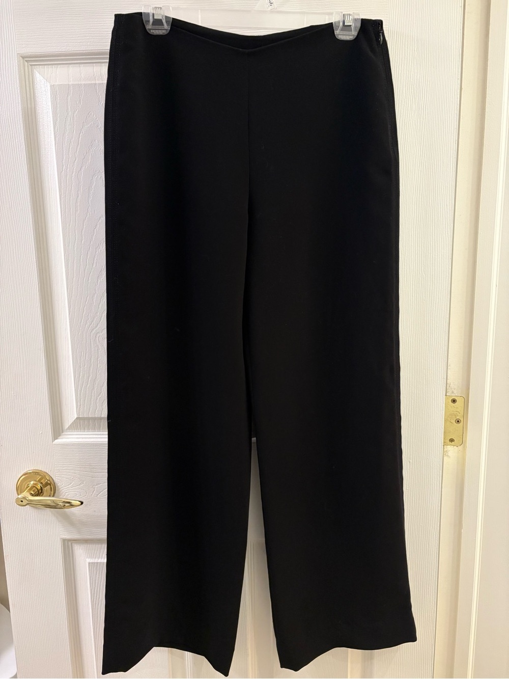 VINCE Black Wide-Leg Pants